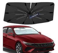 Parasole per parabrezza per Hyundai Elantra 2011-2025, rotazione a 360 gradi, adatto per accessori interni auto, visiera parasole per finestrino anteriore altamente riflettente per protezione UV