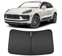 Parasole per parabrezza per Por-sche Ma-can 2014-2024, accessori compatibili, design pieghevole, protegge dai raggi solari e dai danni causati dal calore