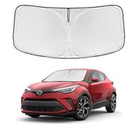 Parasole per parabrezza per Toyota CHR 2018-2024 - 4 strati parasole per auto per finestrini anteriori copertura parasole su misura CHR visiera parasole retrattile 240T blocca raggi UV accessori auto
