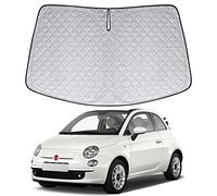Parasole per Parabrezza Sostituzione per 500 2007-2024, Pieghevole Parasole per Parabrezza Auto, Visiera Parasole per Parabrezza Anteriore Auto per Bloccare Il 99% Dei Raggi UV