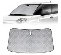 Parasole per Parabrezza Sostituzione per Fiat 500L 2012-2022, Pieghevole Parasole per Parabrezza Auto, Visiera Parasole per Parabrezza Anteriore Auto per Bloccare Il 99% Dei Raggi UV