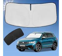 Parasole per parabrezza, su misura, 240T a 4 strati, retrattile, blocca i raggi UV, accessorio per auto