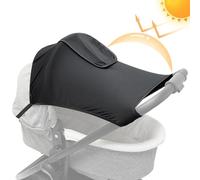 Parasole per passeggino - Parasole multiuso per passeggini e passeggini | Tessuto durevole con protezione UV, regolabile e facile da installare, mantiene il bambino fresco e al riparo dall'esposizione