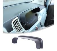 Parasole per schermo FIAT 500 dal 2016 - Parasole in ABS per display di navigazione - Antiriflesso, su misura, nero opaco - 1 set