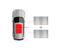 Parasole Per Tettuccio Apribile Parasole Per Tettuccio Panoramico Parasole Termico Anti-UV Per Jetour X70 Per Plus 2018 2019 2020 2021-2024 2025 Tendina Parasole(D'argento)