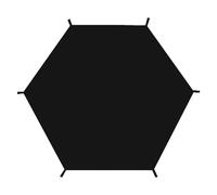 Parasole per trampolino - Copertura parasole per esterni - Rete di protezione UV - Tetto della rifugio fresco | Copertura di protezione per trampolino per il libero | Copertura di