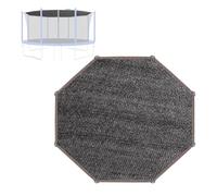 parasole per trampolino, copertura per esterni, pieghevole, protezione UV, copertura in tessuto impermeabile, resistente, attrezzatura sportiva da giardino per salti in cortile, uso