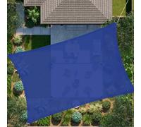 Parasole quadrato impermeabile 2,5 x 2,5 mUV Block Canopy resistente agli strappi HDPE Outdoor Patio Shade for Lawn Backyard Pool and Activities