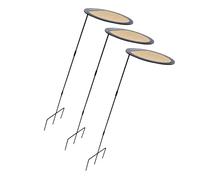 Parasole resistente al sole per esterni ad altezza regolabile netto ombrelloni per piante leggeri per viaggi di piante che proteggono i raggi solari del palo di terra del ferro