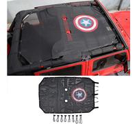 PARASOLE/ RETE SOLARE PER TETTO JEEP WRANGLER JK 4 PORTE