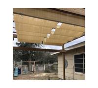 Parasole retrattile a onde 1,5 m x 18 m, ideale per giardini, terrazze e padiglioni, protezione dai raggi UV affidabile e protezione solare per esterni