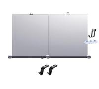 Parasole retrattile automatico per parabrezza auto, blocca abbagliamento e calore Parasole per finestrini auto