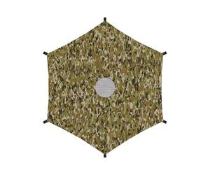 Parasole rotondo per trampolino - Sostituzione della copertura 'ombra del cortile, robusto blocco UV, protezione tutto l'anno, design facile da installare con fissaggio stabile | per