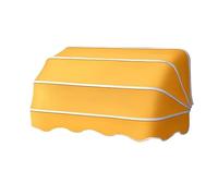 Parasole telescopico con tendone curvo francese, per protezione UV, sole e pioggia, impermeabile, per esterni per la massima difesa dalle intemperie