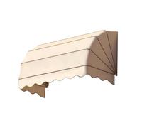 Parasole telescopico con tendone curvo francese, per protezione UV, sole e pioggia, impermeabile, per esterni per la massima difesa dalle intemperie