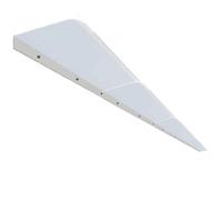 Parasole trasparente per porta d'ingresso, finestra, resistente ai raggi UV, per esterni, parasole invisibile per PC, 420 cm, perfetto per terrazze e spazi esterni.