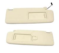 Parasole Universale Auto Per Skoda Per Octavia 2015 2016 2017 2018 2019 Car Interior Sun Visor SINISTRO Con Specchio Auto(Beige Left and right)
