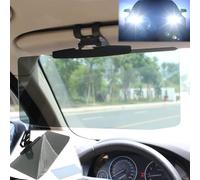 Parasole universale per auto, con protezione polarizzata contro i riflessi, estensore per la visiera, blocco abbagliamento solare per guida, estensione polarizzata per auto, parasole antiriflesso per
