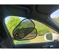 Parasole universale per auto, protezione UV per finestra, pieghevole, lato regolabile, in rete, parasole per bagagliaio, camper, rifornimento di viaggio, 35 x 22 pollici