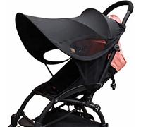 Parasole universale per carrozzina, UPF50+, blocca il 99% di protezione dai raggi UV, pieghevole, regolabile, antivento, anti-UV, visiera parasole per passeggino, carrozzina, carrozzina, carrozzina