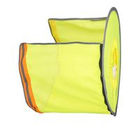 Parasole universale per casco, con cerniere staccabili, tessuto traspirante, per edilizia, giardinaggio, casco rigido