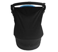 Parasole Universale - Porta con Doppia Cerniera, Larghezza Esterna da 20 Pollici Traspirante, Componente Resistente alle Intemperie Tutto l'Anno, Resistente Chiusura in Polimero Nero | Aiuti alla sicu