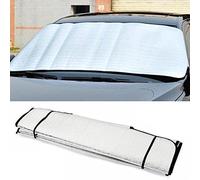 Parasole universale, riflettente, per parabrezza dell’automobile in alluminio, color argento