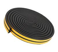 paraspifferi a forma di T, Guarnizione autoadesiva a forma di D(Black)