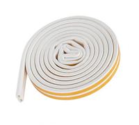 paraspifferi a forma di T, Nastro protettivo for finestre e porte, larghezza 9 mm, spessore 6, lunghezza m(White)