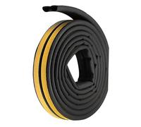 paraspifferi a forma di T, Nastro protettivo for porte e finestre(Black)