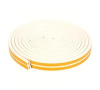 paraspifferi a forma di T, Striscia sigillante in schiuma di gomma autoadesiva for porte e finestre(White)