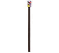 Paraspifferi adesivi per porta, 820 mm, legno scuro, isolamento di rumore e temperatura, ideale per migliorare l'efficienza energetica.