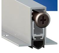 Paraspifferi con regolazione automatica con alette laterali ad incasso COMAGLIO serie 520"MADE IN ITALY" per porte in legno e porte in alluminio lunghezza cm.123