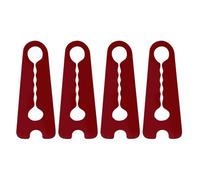 Paraspifferi in silicone per portiera del veicolo, 4 pezzi | Cuscinetto protettivo per paraurti per la riduzione del rumore in garage, durante il parcheggio, per veicoli a motore