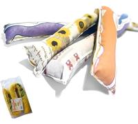 Paraspifferi in Stoffa di Cotone 120 cm - Sottoporta per Porte e Finestre, 1 Pezzo, Colori Assortiti - Made in Italy