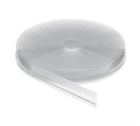 Paraspifferi in TPE per finestra da 4 m, antivento, morbido, insonorizzato, formato composto rigido, guarnizione a triplo strato, resistente alle intemperie, antipolvere e a risparmio energetico