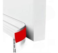 Paraspifferi ispessito sotto la porta, paraspifferi per aria fredda, isolamento acustico e protezione dalle intemperie con forte retro adesivo, strisce di tenuta adesive per la parte inferiore della