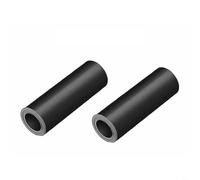 Paraspifferi magnetico per camino, confezione da 2, copertura magnetica per aria fredda, spifferi e isola la presa d'aria del camino, parabrezza in gomma nera per camini a legna a gas (B)