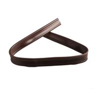 Paraspifferi morbido a doppio strato, 100 cm, marrone S | Design a doppio strato, materiale morbido e flessibile, forte bordo di serraggio, si adatta a spazi vuoti di 3,5-7 cm di
