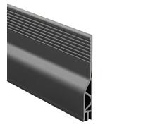 Paraspifferi per porta, 100 cm, protegge dagli insetti e migliora il clima interno, colore: grigio