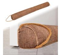 Paraspifferi per porte, 92 cm, pesante paraspifferi per protezione, isolamento acustico di porte e finestre, protezione termica, paraspifferi per porta d'ingresso, guarnizione pesante lavabile