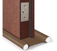 Paraspifferi Porta Blindata Grigio o Marrone 93cm Fino a 5 Cm Sottoporta Tessuto