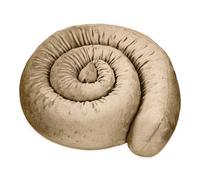Paraspifferi porta isolante 300 cm - Salsicciotto sottoporta e finestra antivento decorativo Ideale per ingresso casa finestre e cuscino per cameretta bambini Beige