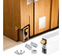 Paraspifferi Sottoporta 91 100cm Striscia Guarnizione Porta Lunga Inferiore | Guarnizione Inferiore Della Porta Sollevamento Automatico Scomparsa, Guarnizione Inferiore Della Porta(99cm(39"))