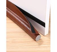 Paraspifferi Sottoporta 95cm,sottoporta paraspifferi porta blindata ,paraspifferi,Porta Guarnizione Inferiore Universale,protezione contro insetti,rumore,fuoriuscita,luce,tagliolibero (marrone)