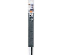 Paraspifferi sottoporta alluminio 15 mm bianco Bianco