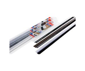 PARASPIFFERI SOTTOPORTA CON SPAZZOLINO trasparente 25 PZ