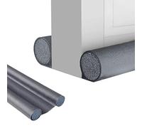 Paraspifferi Sottoporta e Finestre da 80 a 90 cm, Doppia Guarnizione in Similpelle, Regolabile tra 32 e 94 cm. Isolamento Acustico, Riduzione Freddo/Calore, Antivento, Luce, Polvere, Insetti.