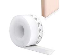 Paraspifferi Sottoporta Guarnizione per Porta e Finestre, 5M Guarnizioni Imbottito Parafreddo Nastro Sigillante Striscia Sigillante Adesiva, Draught Excluder Door Seal Tape Draft Stopper (45mm)