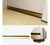 Paraspifferi Sottoporta Parafreddo Automatico Regolabile, Guarnizione | Guarnizione Automatica a Discesa per Porta, Guarnizione in Alluminio, Isolamento Acustico, Anti-Insetti e Anti-Luce